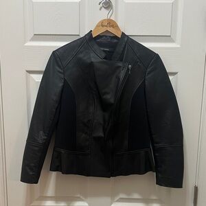 Iris Setlakwe Women's Black Leather Jacket